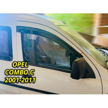 Дефлектори вікон Opel Combo C 2001-2011 накладні (DEFL) Q2